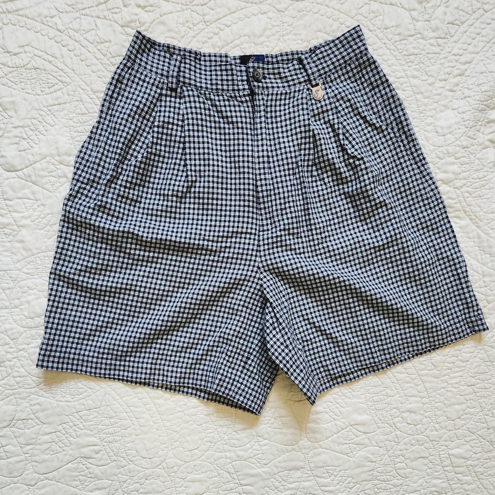 Plaid Calloway golf shorts.